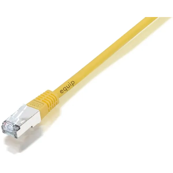 Equip Cable de Red RJ45 F/UTP Cat.5e Amarillo 1m