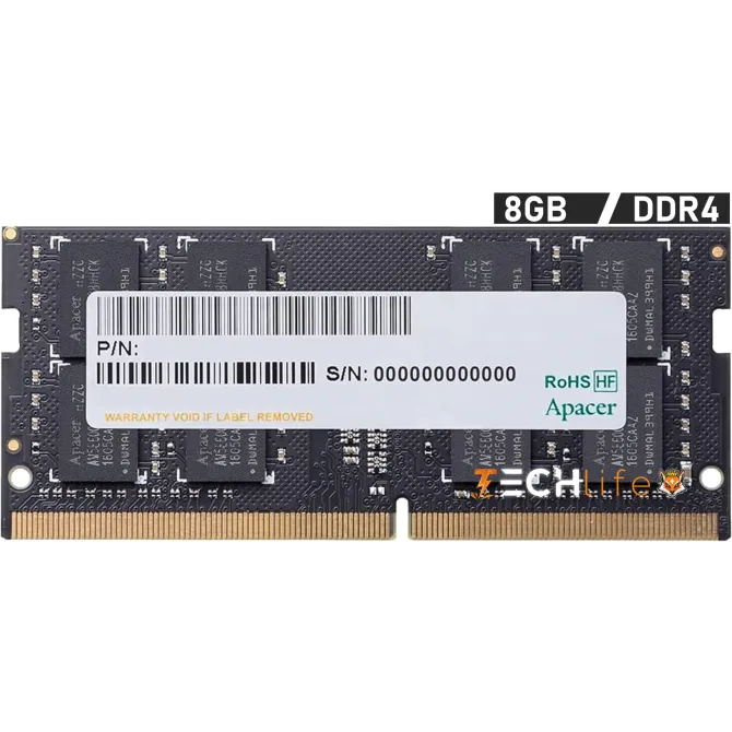 Apacer DDR4 SO-DIMM 2666MHz PC4-21300 8GB CL19