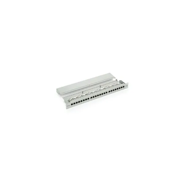 Patch Panel 24 Puertos Categoria 5e Apantallado (ral7035)