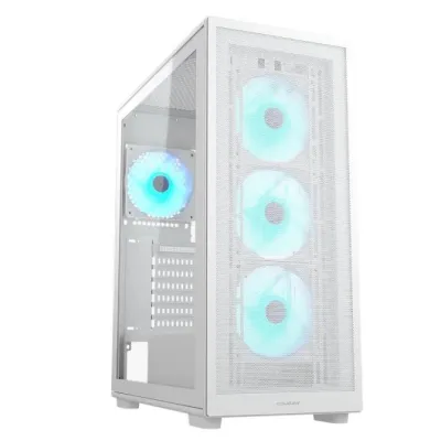Cougar caja miditorre mx220 rgb blanca