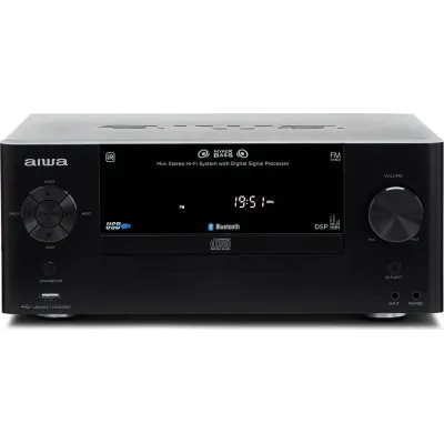 Aiwa MSBTU-500 Microcadena Bluetooth 50W Negra