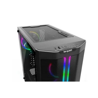 Be Quiet! Pure Base 500 FX Cristal Templado ARGB USB-C Negra Be Quiet! Pure Base 500 FX Cristal Templado ARGB USB-C Negra