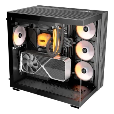 Torre PC be quiet! LIGHT BASE 600 DX ARGB Midi Tower ATX Doble Torre PC be quiet! LIGHT BASE 600 DX ARGB Midi Tower ATX Doble
