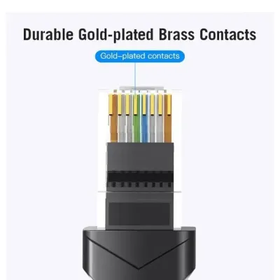 Cable de Red RJ45 UTP Vention IBEBV Cat.6/ 40m/ Negro Cable de Red RJ45 UTP Vention IBEBV Cat.6/ 40m/ Negro