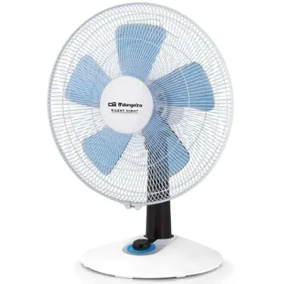 Ventilador de Sobremesa Orbegozo TF 0138/ 45W/ 5 Aspas 35cm/ 4