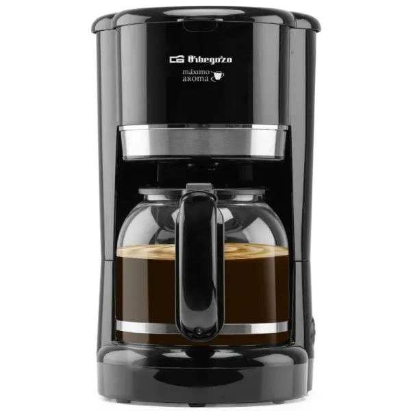 Orbegozo CG 4027N Cafetera de Goteo 900W 15 Tazas 1.5L Negro