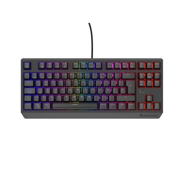 GENESIS Thor 230 TKL teclado Juego USB QWERTY Español Negro