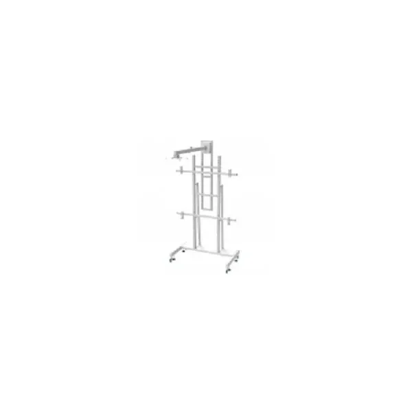 Approx APPIBSTD Soporte Móvil Regulable para Pantallas Interactivas de 80" a 120" y Proyector 