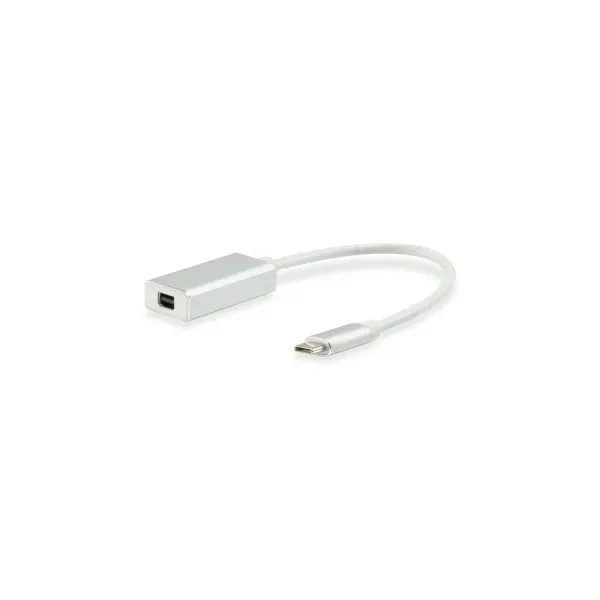 Adaptador Usb-c Equip 133459 A 1xmini Displayport Hembra Caja Aluminio