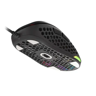 Genesis Xenon 800 RGB Ratón Gaming Negro 16000 DPI