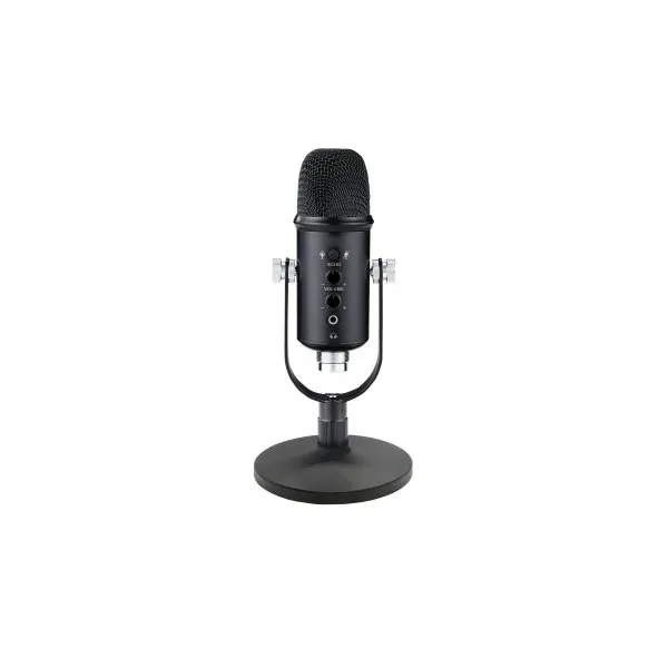 Microfono Profesional+ Keep Out Xmicpro500 Usb Control De Ganancia Entrada De Auriculares Filtro Windscreen Boton De Cancelacion