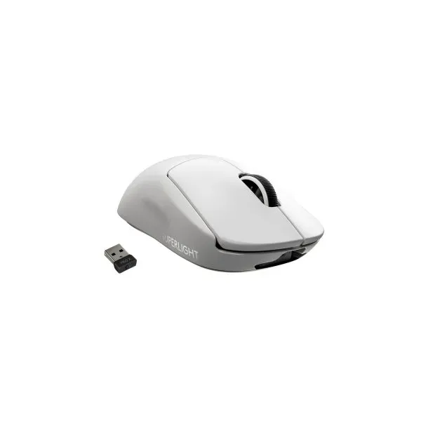Logitech Pro X Superlight Ratón Gaming 25600DPI Blanco