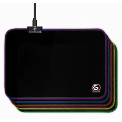 ALFOMBRILLA GAMING GEMBIRD CON EFECTO DE LUZ LED, TAMANO M