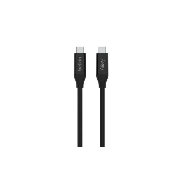 Belkin Inz001bt0.8mbk Cable USB-C 4.0 Pd 100w 80cm Negro