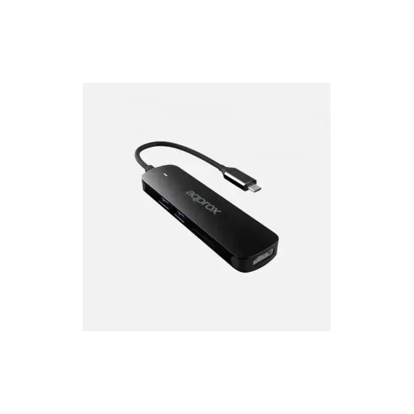 Docking Usb-c Approx Appc45 A 2xusb 3.0 5gbps 1xhdmi 4k/30hz Lector De Tarjetas Sd/micro Sd