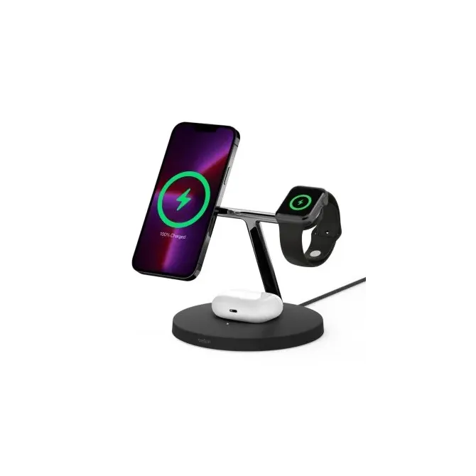 Base De Carga Powerhouse Belkin Wiz017vfbk Apple Watch, Iphone