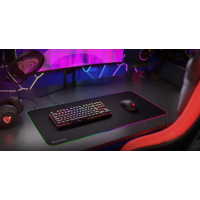 GENESIS Boron 500 XXL RGB Alfombrilla de ratón para juegos Negro GENESIS Boron 500 XXL RGB Alfombrilla de ratón para juegos Negro