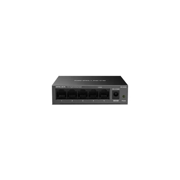 Mercusys MS105GS Switch Gigabit de Sobremesa 5 Puertos RJ-45