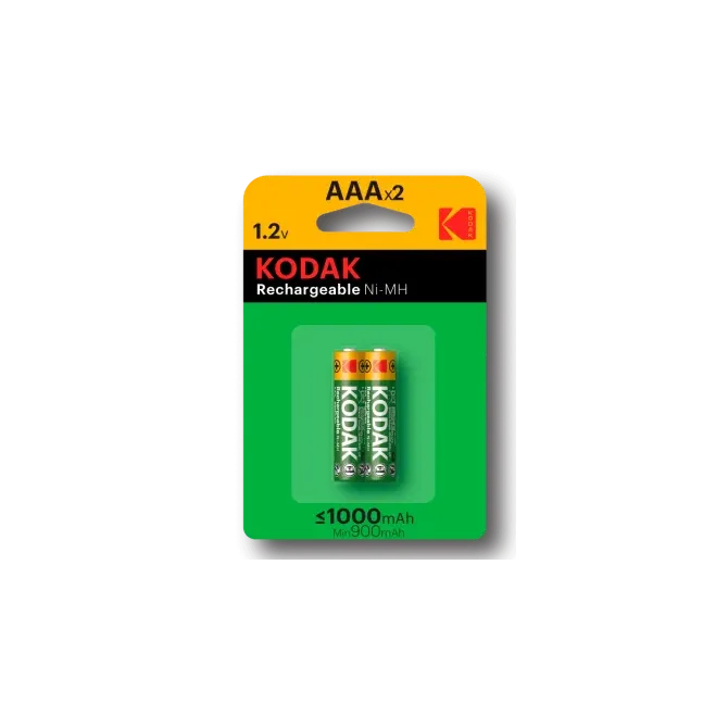 Pila Recargable Kodak 30954021 Nimh Aaa Lr3 1000mah Blister 2