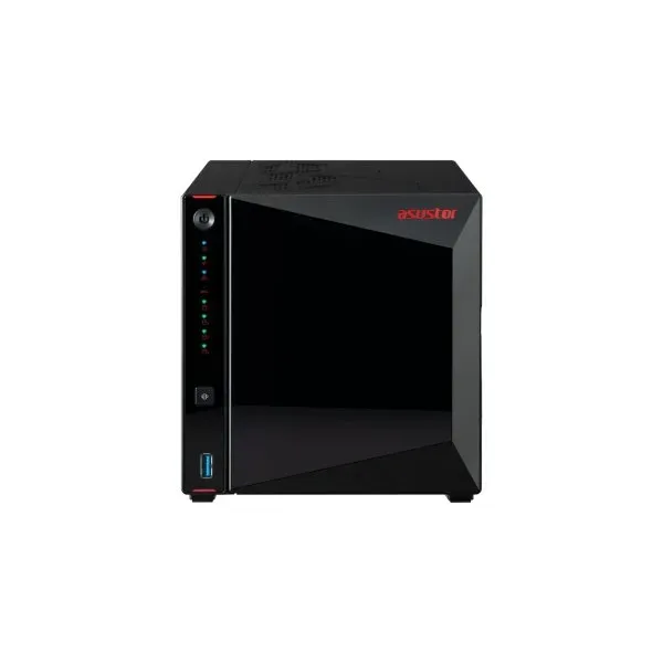 Asustor AS5404T Servidor de Almacenamiento NAS Ethernet Negro