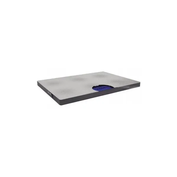 Base Refrigeradora Approx Para Portatiles De Hasta 15.4" 2 Ventiladores Y 3 Leds Color Blanco - Oferta_moving