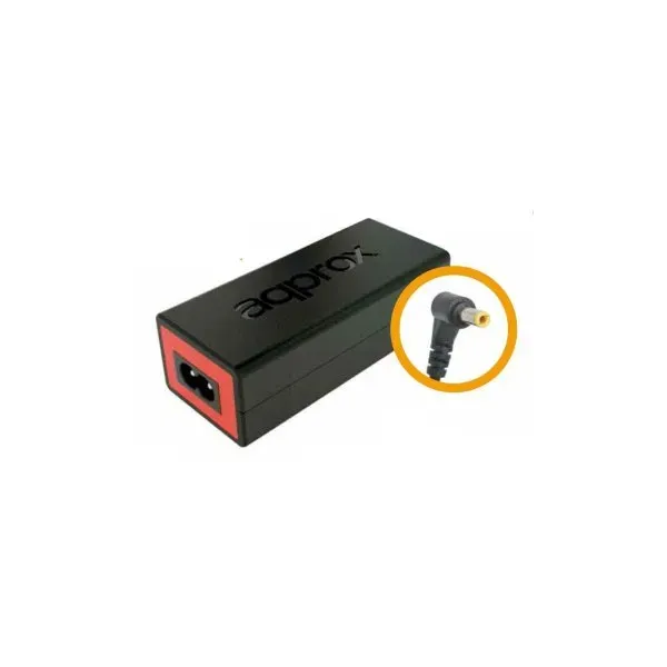 Approx Cargador para Portátil Acer Notebook 19V 3.42A 65W 
