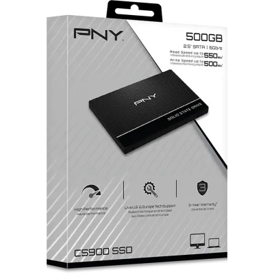 PNY CS900 2.5" 500GB SSD SATA 3 TLC PNY CS900 2.5" 500GB SSD SATA 3 TLC