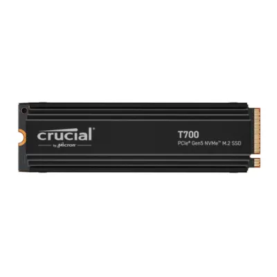 Crucial T700 1TB PCIe Gen5 NVMe M.2 SSD con Disipador Térmico Crucial T700 1TB PCIe Gen5 NVMe M.2 SSD con Disipador Térmico