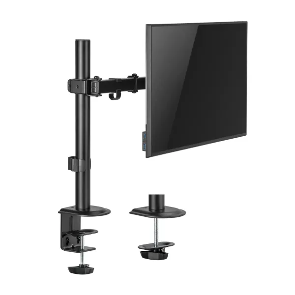 Aisens DT32TSR-147 Soporte de Mesa Eco Giratorio para Monitor/TV 17”-32” VESA 100x100 Máx 9Kg 