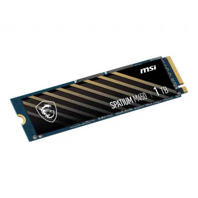 MSI Spatium M450 SSD 1TB M.2 NVMe PCIe 4.0 MSI Spatium M450 SSD 1TB M.2 NVMe PCIe 4.0