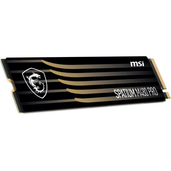 MSI SPATIUM M480 PRO 1TB SSD M.2 PCIe 4.0 NVMe