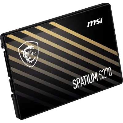 MSI Spatium S270 2.5" 480GB SSD SATA3 3D NAND MSI Spatium S270 2.5" 480GB SSD SATA3 3D NAND