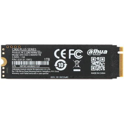 Disco Duro Dahua Technology C900 PLUS 1TB M.2 PCI Express 3.0 Disco Duro Dahua Technology C900 PLUS 1TB M.2 PCI Express 3.0
