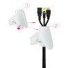 Microondas Sharp R342INW/ 900W/ Capacidad 25L/ Plata comprar