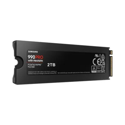 Samsung 990 PRO 2 TB SSD PCIe 4.0 NVMe M.2 con Disipador Térmico