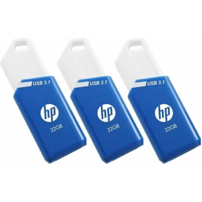 HP x755w 32GB USB 3.1 Pack 3 Unidades HP x755w 32GB USB 3.1 Pack 3 Unidades