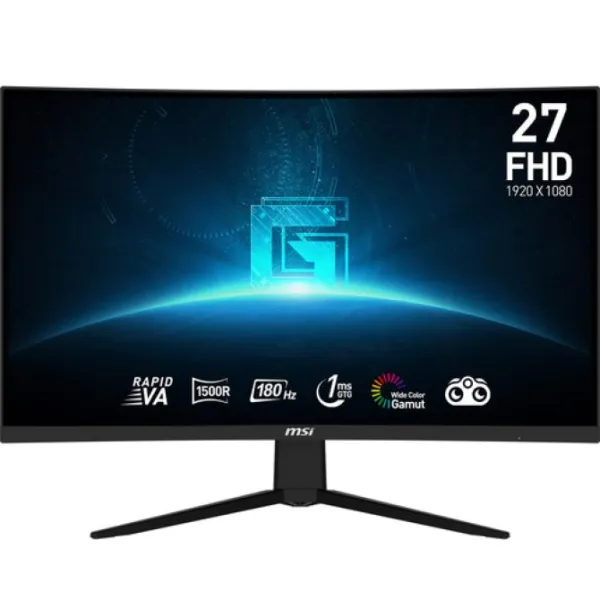 MSI G27C3F 27" LED FullHD 180Hz Freesync Curvo