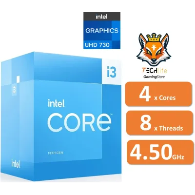 Intel Core i3-13100 3.4 GHz/4.5 GHz