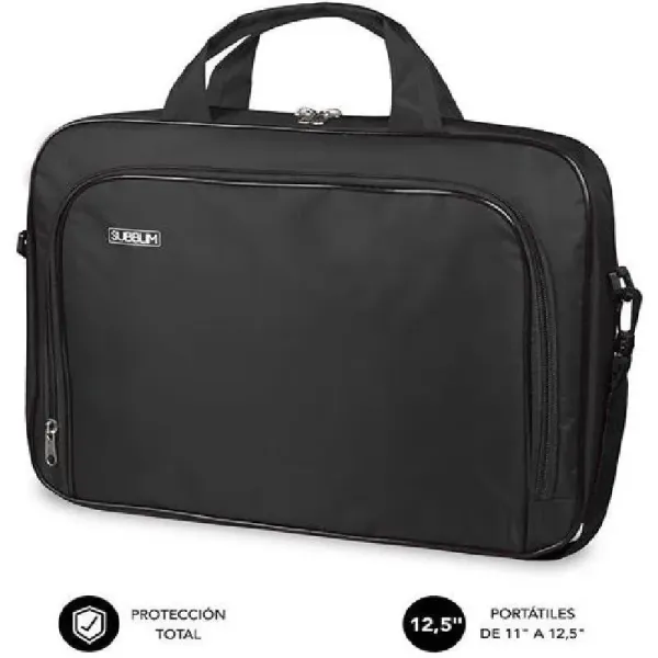 Subblim Oxford Maletín para Portátil hasta 12.5" Negro 
