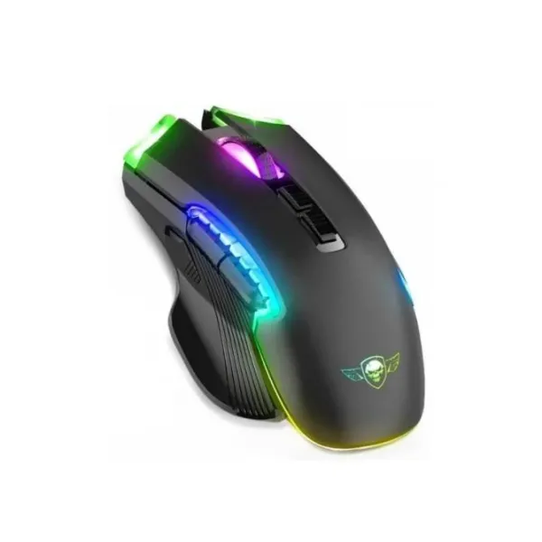 Spirit of Gamer Elite M70 Ratón Gaming Inalámbrico RGB 4800 DPI Negro