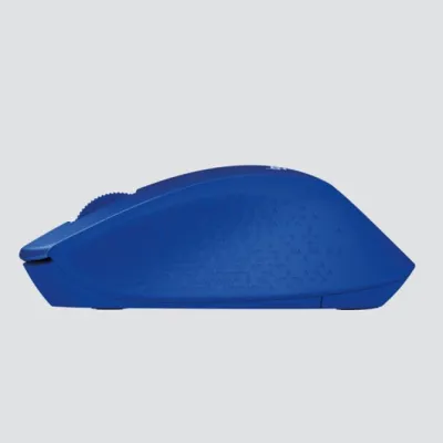 Logitech M330 Silent Plus Ratón Inalámbrico Azul 1000DPI