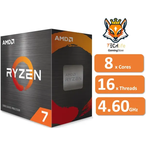 AMD Ryzen 7 5700X 3.4GHz Box sin Ventilador