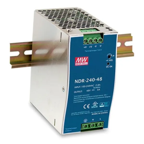 D-Link NDR-240 Fuente de Alimentación Montaje en Carril DIN 240W