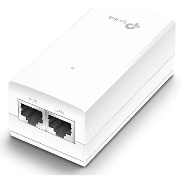 Adaptador Poe Pasivo Tp-link Tl-poe4818g 48v 1p Giga Con Kit De Montaje En Pared