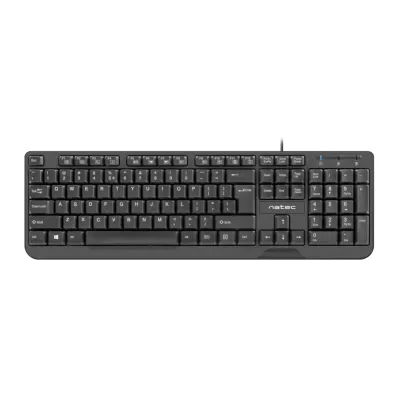 NATEC Trout Slim Teclado oficina/hogar Español, Negro USB NATEC Trout Slim Teclado oficina/hogar Español, Negro USB