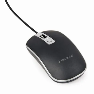 Gembird MUS-4B-06-BS Ratón Óptico USB 1200 DPI Negro Gembird MUS-4B-06-BS Ratón Óptico USB 1200 DPI Negro