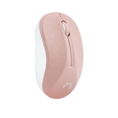RATON NATEC TOUCAN INALAMBRICO 1600 DPI OPTICO ROSA-BLANCO RATON NATEC TOUCAN INALAMBRICO 1600 DPI OPTICO ROSA-BLANCO