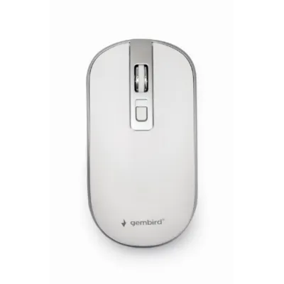 RATON GEMBIRD WIRELESS OPTICAL WHITE SILVER RATON GEMBIRD WIRELESS OPTICAL WHITE SILVER