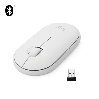 Logitech Pebble M350 ratón Oficina Ambidextro RF Wireless + Logitech Pebble M350 ratón Oficina Ambidextro RF Wireless +