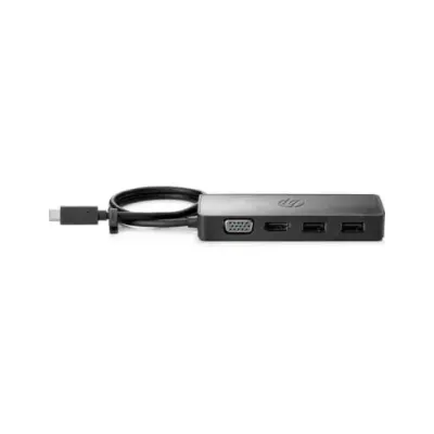 HP Hub de Viaje G2 USB-C a USB 3.0/USB-C/HDMI/VGA